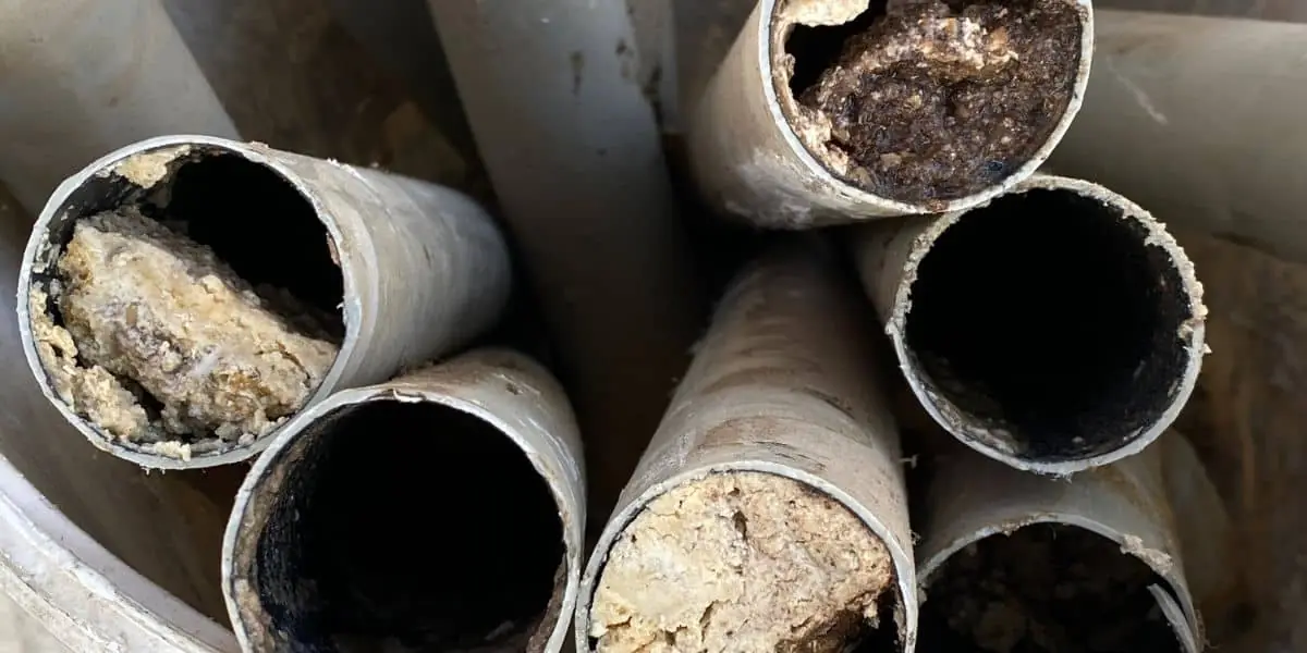 Curage de canalisation entartrée dans les Yvelines